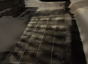 hydroPAVERS® Montreal Heated Driveway