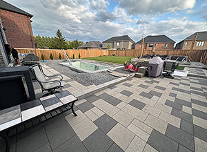 hydroPAVERS® -   Patios / Pool Area  - Complete Back Yard Makeover