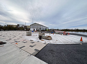 hydroPAVERS® - Utica Harbor Revitalization