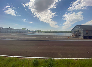 hydroPAVERS® - Utica Harbor Before Revitalization