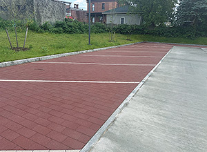 hydroPAVERS® - Utica Parking Lot