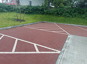 hydroPAVERS® - Utica Parking Lot