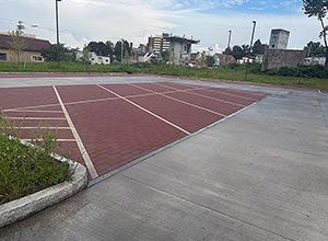 hydroPAVERS® - Utica Parking Lot