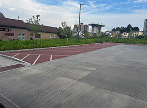 hydroPAVERS® - Utica Parking Lot