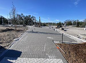 hydroPAVERS® - Manatee Parrish Park In Construction