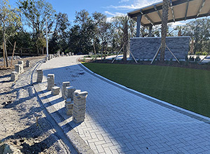 hydroPAVERS® - Manatee Parrish Park In Construction