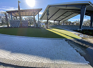 hydroPAVERS® - Manatee Parrish Park In Construction