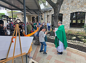 hydroPAVERS® Our Lady Of Guadalupe Opening Day