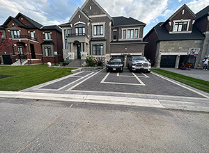 hydroPAVERS® - Charcoal With Off White