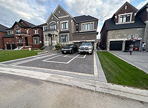 hydroPAVERS® - Charcoal With Off White