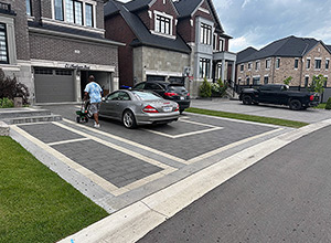 hydroPAVERS® - Charcoal With Off White