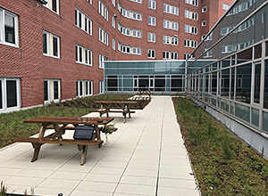 hydroPAVERS® - Hospital Quiet Roof Area
