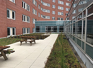 hydroPAVERS® - Hospital Quiet Area For Patients And Families