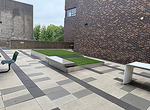 hydroPAVERS® - College Roof Amenity Areas