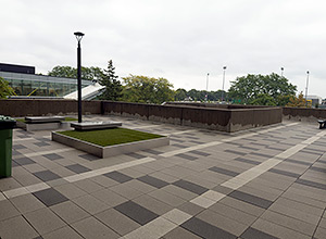 hydroPAVERS® - College Roof Amenity Areas